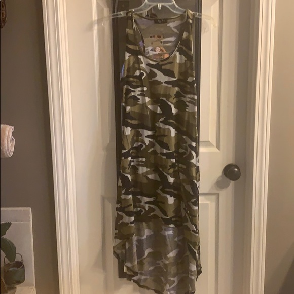 Camo tank dress. - Picture 1 of 4